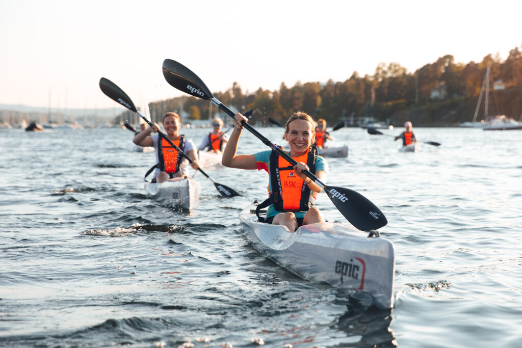 kayaking with Bull Aktiv
