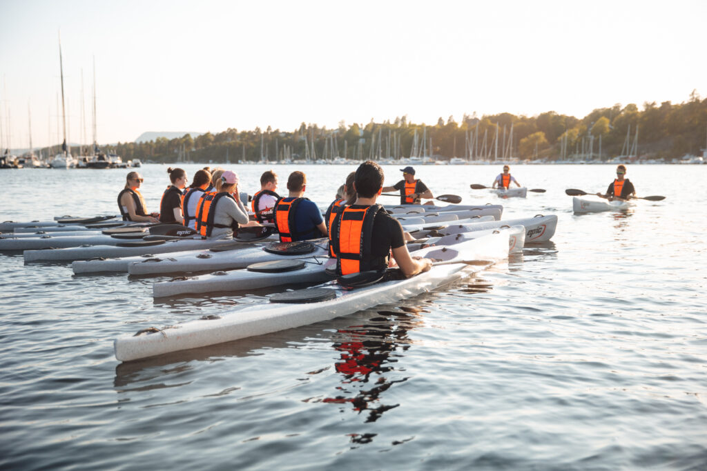 kayaking with Bull Aktiv