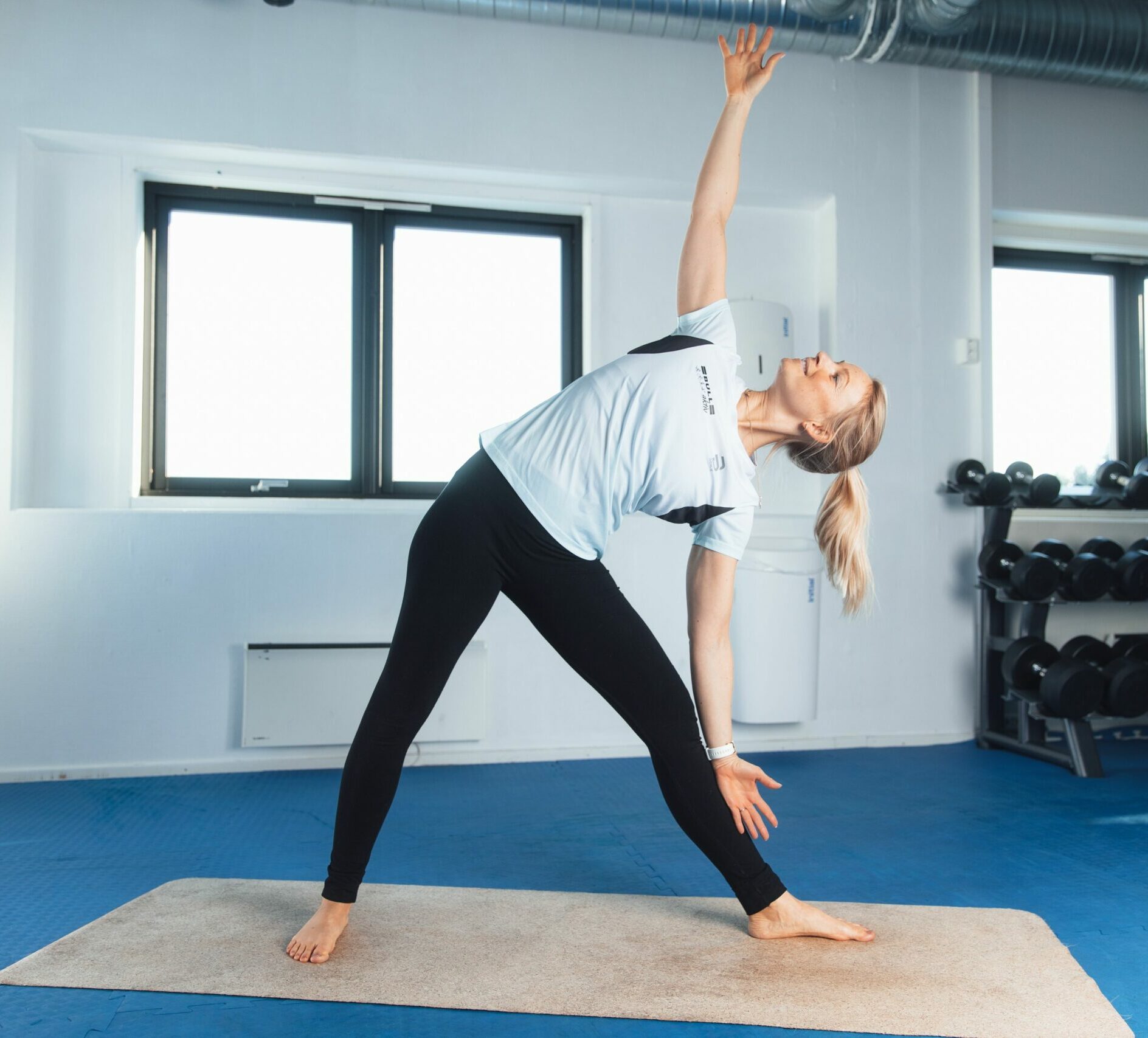 yoga med Bull Aktiv